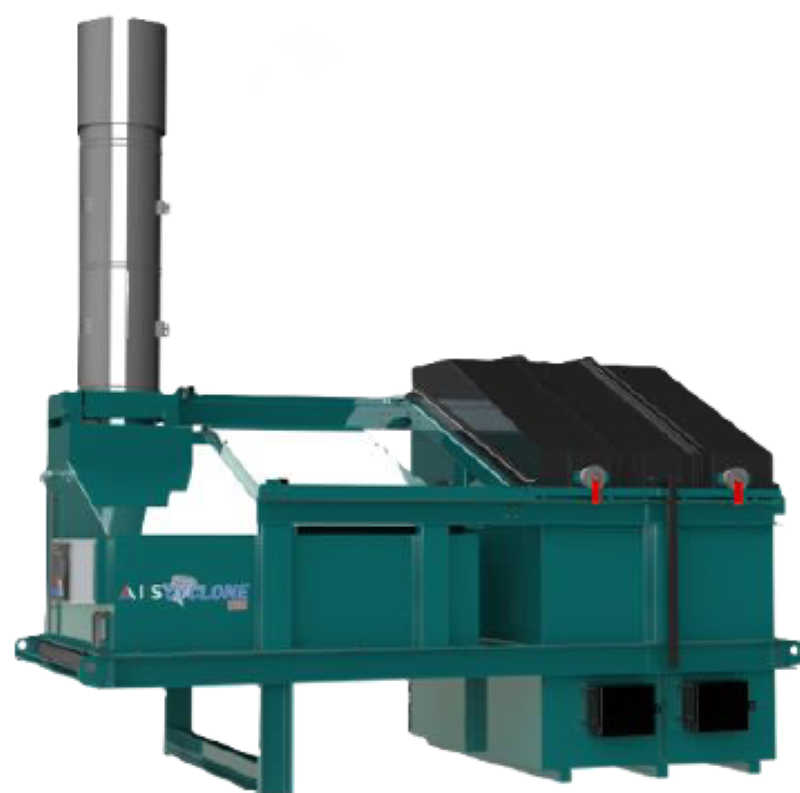 AIS 1250 Cyclone Incinerator